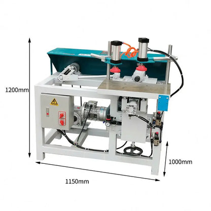 A TEBAK Simple Single Spindle Mortising Slotting Woodworking Horizontal Tenon Slot Mortise Single Head Machine for Wood Door Lock