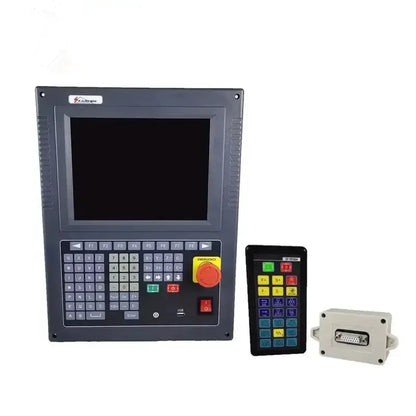TEBAK CNC ControllerSF-2300S 2Axis Plasma Cutting Controller Flame Cutting Motion Controller System with Wireless Control Handle
