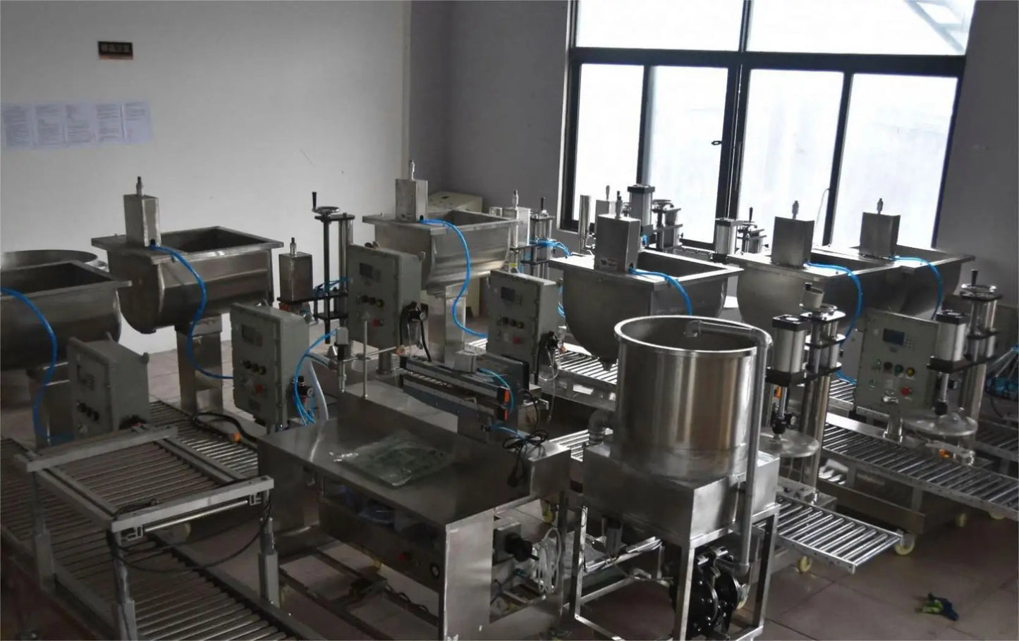 Filling Machine XSH-18 Thick Liquid Pails Capping Machine Epoxy Resin Emulsion Paint White Latex Big Bore Glue Filling Machine