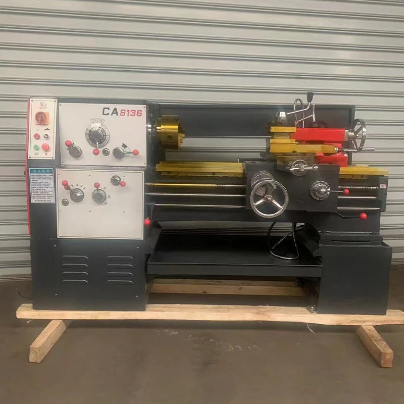 High Precision Horizontal CA6136 Metal Manual Lathe with Long Service Life and Stable Operation Supplied by Manufacturers