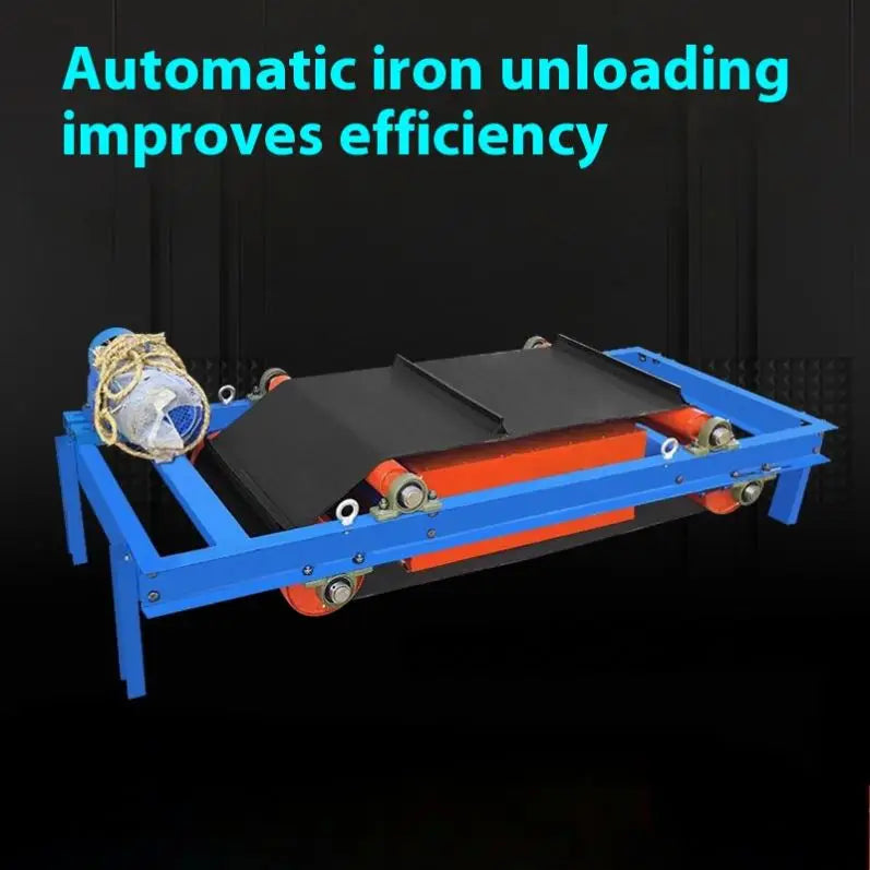 TEBAK Iron Remover Iron Absorber Double Layer Conveyor Self Dumping Iron Remover Factory Direct Sales Complete Specifications
