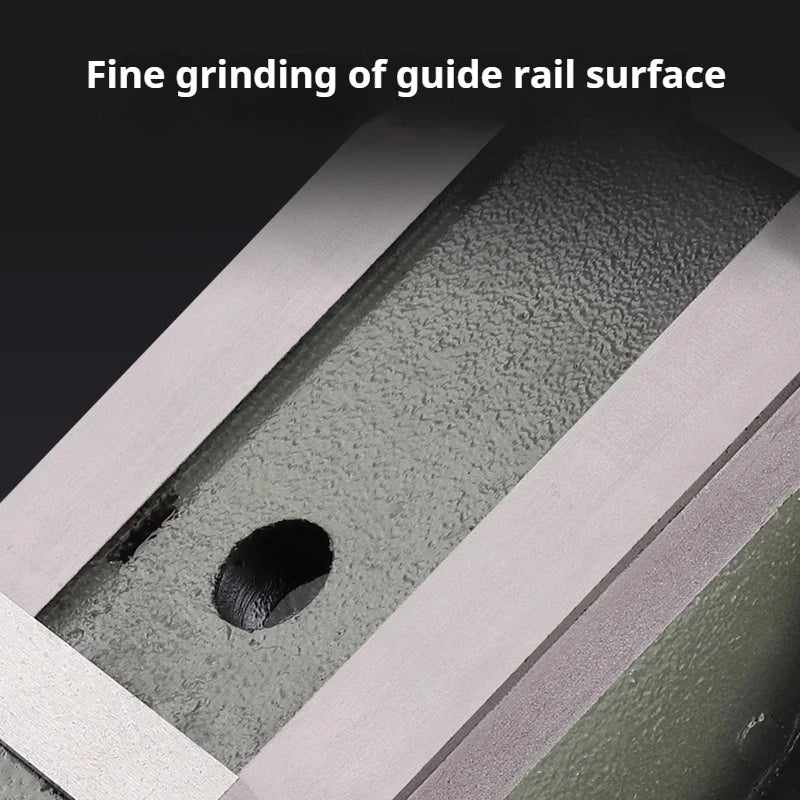 Milling Machine Tiltable Vise, 360-degree Rotating Inclined Bench Vise, 5-inch, 6-inch, 8-inch Heavy-duty Machine Flat Jaw Vise