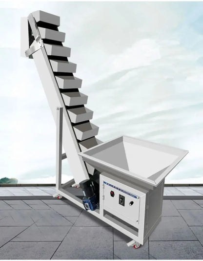 KLE-15 TEBAK Plastic Buckets for Feeder Bucket Elevators Inclined Bucket Belt Elevator Conveyor Automatic Belt Conveyor Incline