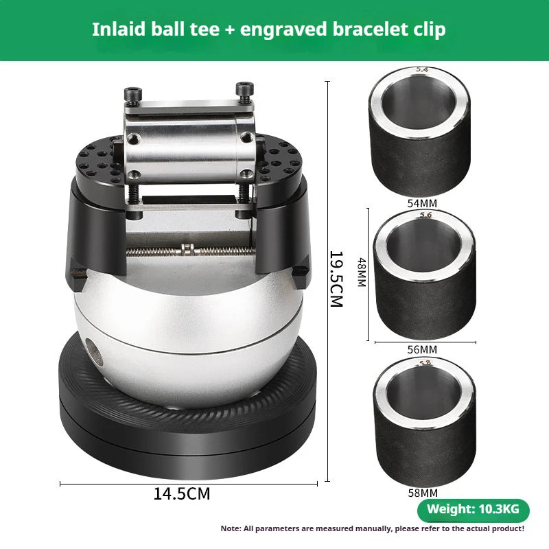 TEBAK Jewelry Ring Bangle Setting Engraving Carving Block Ball Vice Bench Hand Tool Carving Ball Jewelry Equipment Ball Vise