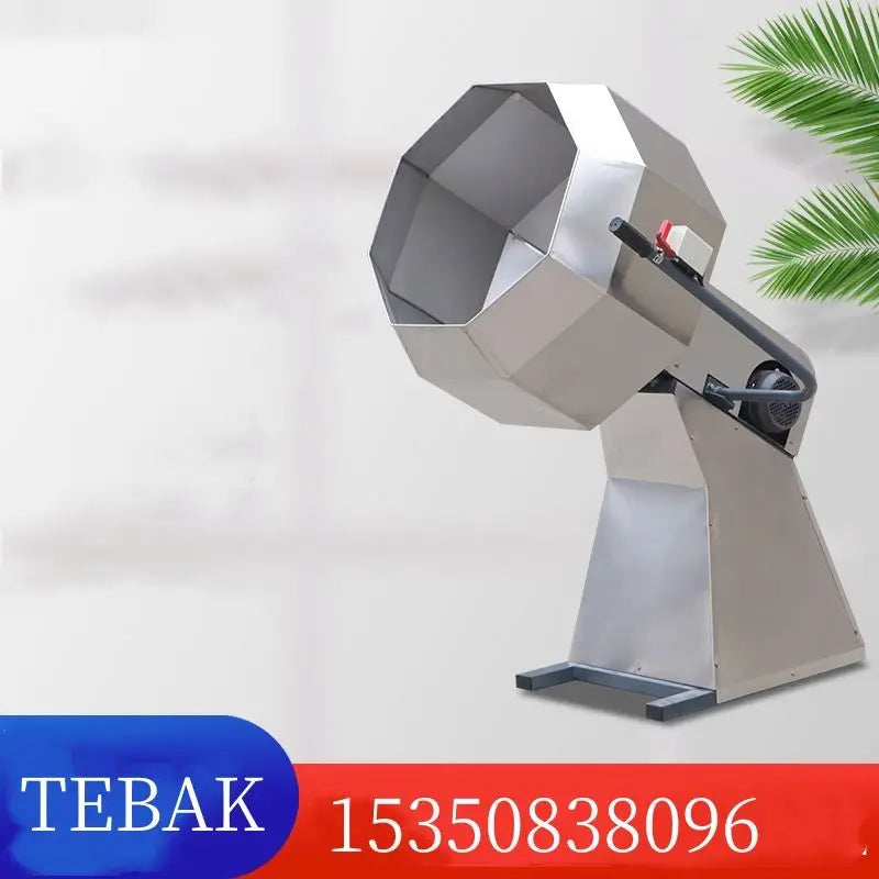 TEBAK Fully Automatic Potato Chips Snack Flavoring Machine French Fries Seasoning Machine Nuts Food Seasoning Processing Machine