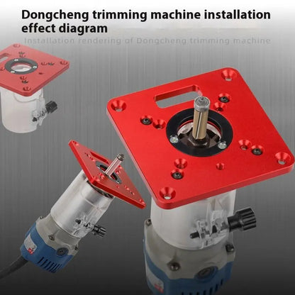 TEBAK W-55 Woodworking Engraving Machine Flip Plate Bakelite Milling Slotting Power Tool