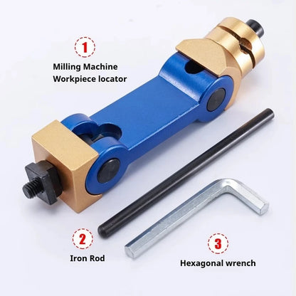 Adjustable Heavy-duty Universal Positioning Block for Multi-functional Workpiece Positioning on Milling Machines