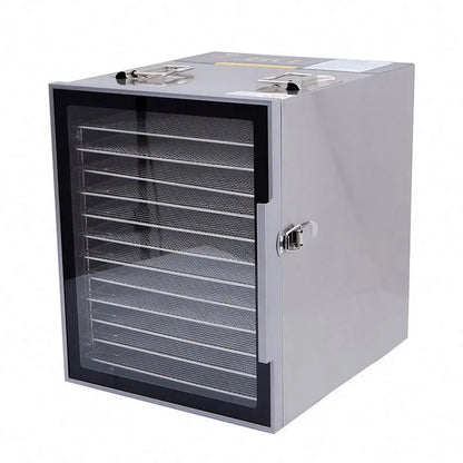 TEBAK 12 Layers Food Dryer Fruit Vegetable Dehydrator Machine Home Food Air Drying Oven Beef Pet Food Meat Lemon Dryer Machine