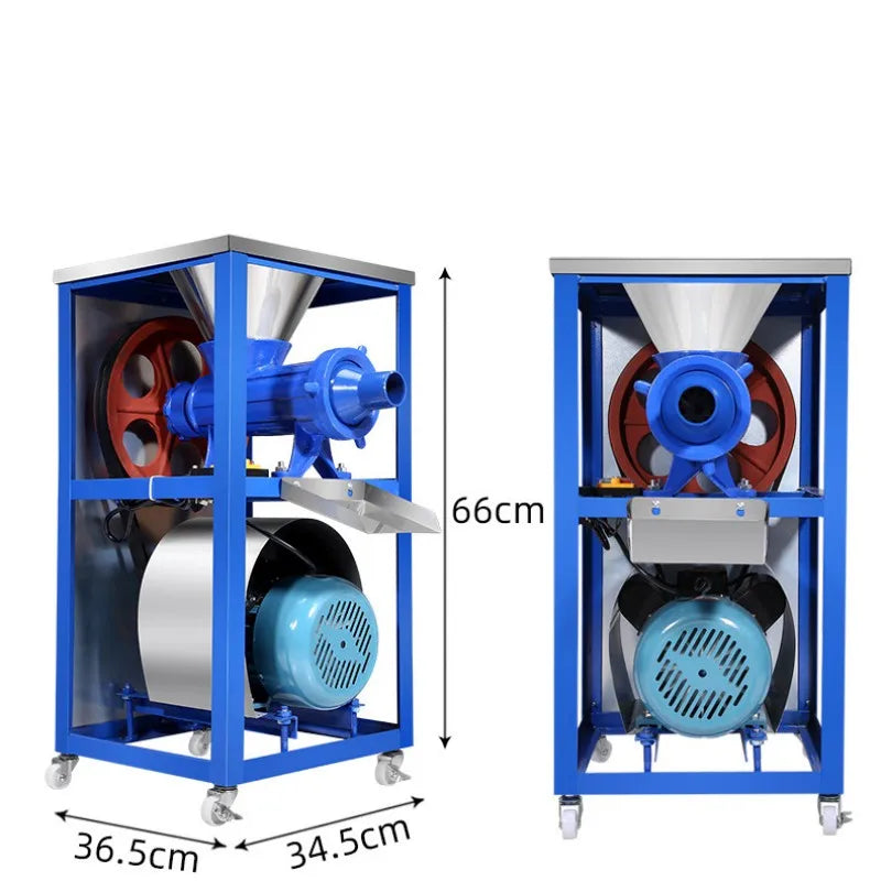 TEBAK 32/42/52/62 Meat and Bone Grinder Wholesale Bone Crusher Chicken Rack Minced Fish Chili and Noodle Machine Meat Grinder