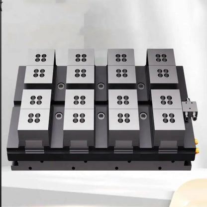 Multi-station Clamping WS-Q80 Pneumatic Bench Vise Fixture Hydraulic Parallel Bench Pliers Industrial Grade Multi-function