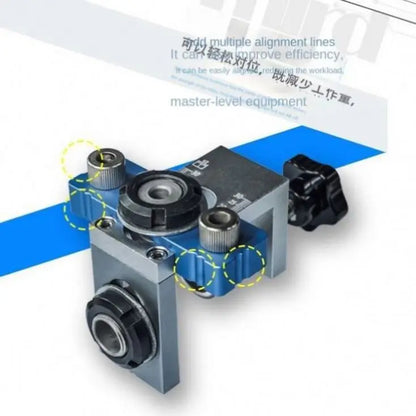 TEBAK CX-05 Woodworking Hole Punch High Quality Aluminum Cabinet Door Hinge Hole Punching Locator Drilling