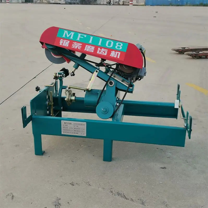 A TEBAK XJ-14 Automatic Woodworking Wood Saw Blade Sharpener Grinding Machine