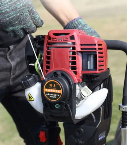 Factory Wholesale 80mm Post Driver DPD-80 Gasoline Hand Fence Post Pile Driver Screw Piling Petrol Tools