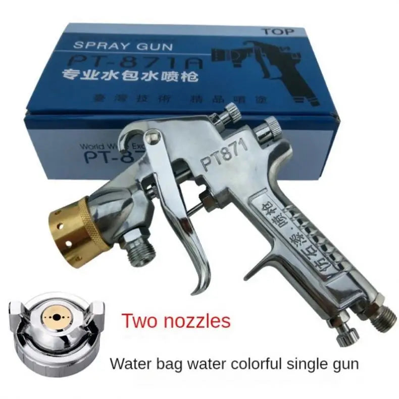 TEBAK 2L Pressure tank With air Spray Gun Spray Gun and Regulator Suitable for Shoe Factories