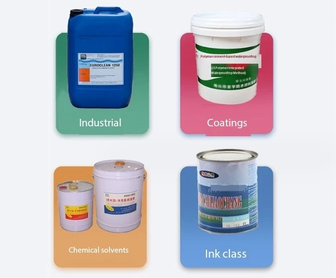 Pigment Coating Putty Filling Machine 5-20 Liters Gallon Semi Automatic Filling Machine Paint  Resin Paint Filling Machine