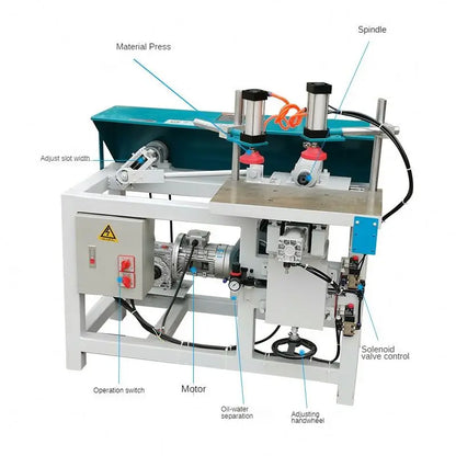 TEBAK XJ-39 Single Axis Horizontal Slot Mortiser Mortising Machine for Sale MS3111