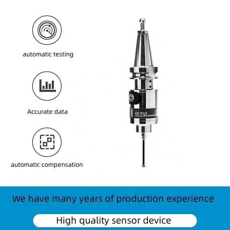TEBAK BT40 High Precision Radio Wireless Cnc Lathe Cnc Chuck Woodworking Bench Fractal Vise Cnc Bt40 Spindle Touch Probe