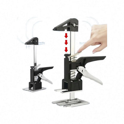 Lift Wall Brick Height Adjuster 2pcs Hand Tool Jack Set Floor Tool  Door Plate Lifter Cabinet Handheld Labor Saving Arm System