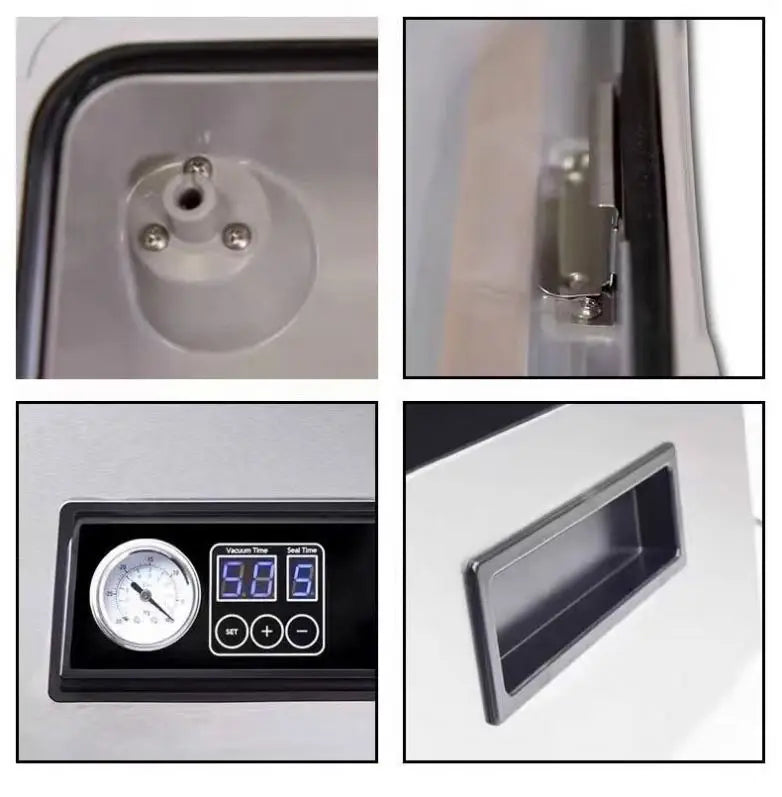 TEBAK VP100 150 New Design Table Top Mini Household Kitchen Supermarket Commercial Vacuum Sealer Food Vacuum Packing Machine