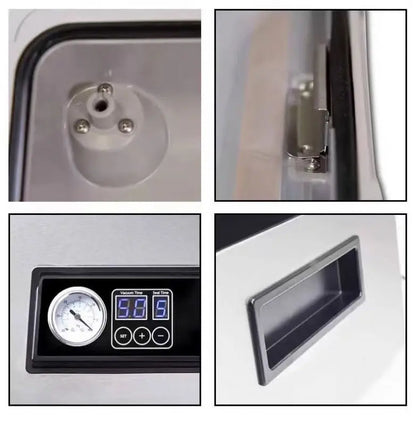 TEBAK VP100 150 New Design Table Top Mini Household Kitchen Supermarket Commercial Vacuum Sealer Food Vacuum Packing Machine