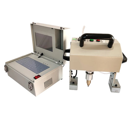 CHINA TEBAK Desktop Mini Portable Marking Machine Metal Name Card ID Card Engraving Machine for Sale