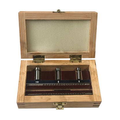 TEBAK Hot Sale 6/PCS Keyway Broach Sets, with Bushing & Shim for Industrial Tools