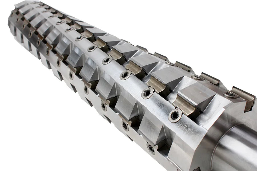 TEBAK Multi Specification Woodworking Tools Spiral Screw Cutter Head Helical Planer Heavy Cutting Shaft