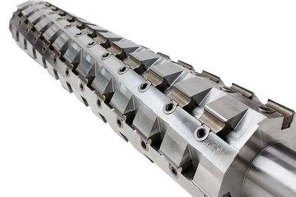 TEBAK Multi Specification Woodworking Tools Spiral Screw Cutter Head Helical Planer Heavy Cutting Shaft