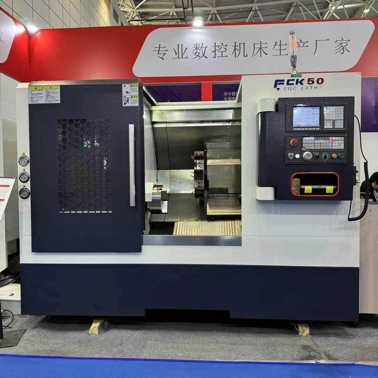 TEBAK CNC Turning Center FCK56 560x1000 mm with Milling Function Fanuc