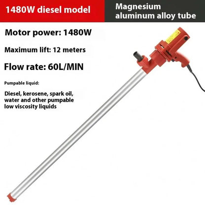 TEBAK Motorised Barrel Portable Stainless Steel Electric Oil Pump Lubricantor Oil Injoctor Automatic Grease Lubrication System
