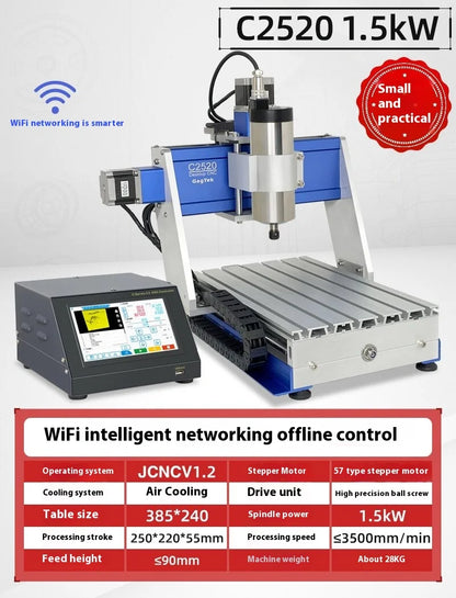 TEBAK JY-09 Touch Screen Off-line Control System C2520 C3030 C4030 C4060 3Axis 800W 1.5KW CNC Engraving Carving Machine