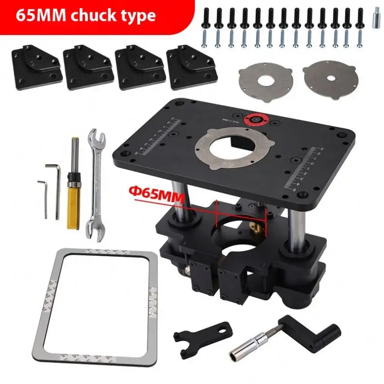 TEBAK OEM Wholesale Price  PRS5000 Precision Router Lift, Router Table Lift System Woodworking Router Table