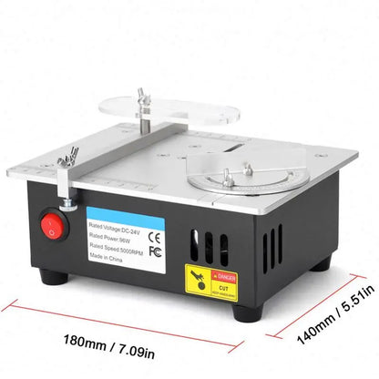 Mini Multifunctional Table Saw Electric Desktop Saws Small Household DIY Cutting Tool Woodworking Bench Lathe Cutter Machine