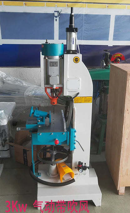 A TEBAK Chisel Single Spindle Vertical Slot Mortiser Industrial Mortising Machine for square or Rectangular Mortises