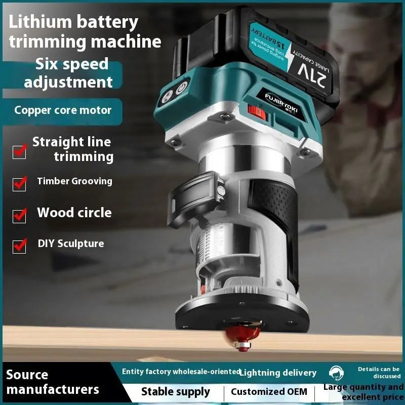 High Quality Best Price Handheld Brushless Motor Power Electric Trimmer Multifunctional Slotting Machine