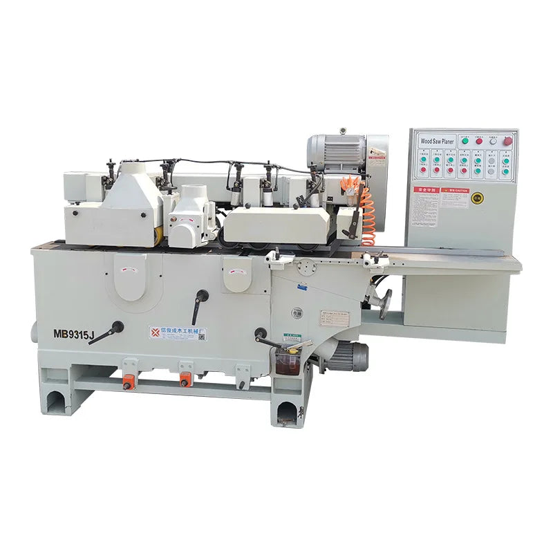 A Manufacturer of Wood Four Side Planer 4 Spindles Double Sided Planer Rear Shaft Multi-blade Saw Woodworking Planer Saw Machinery