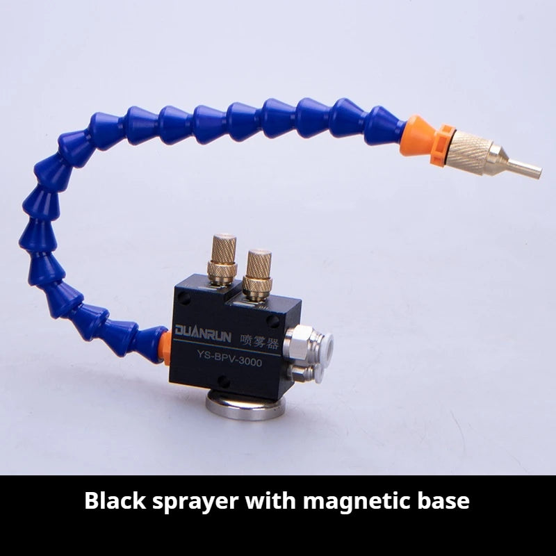 Cooling Water Mist Spray Air Pipe Lubrication System Spindle Coolant Oil Sprayer Lubrication Spray ForCNC Lathe Engraver Milling