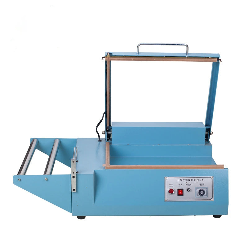 TEBAK L Bar Manual POF PVC PP Film Wrap Bag Box Cutting Sealer Sealing Machine for Shrink Tunnel Machine Shrink Sleeve Cutter