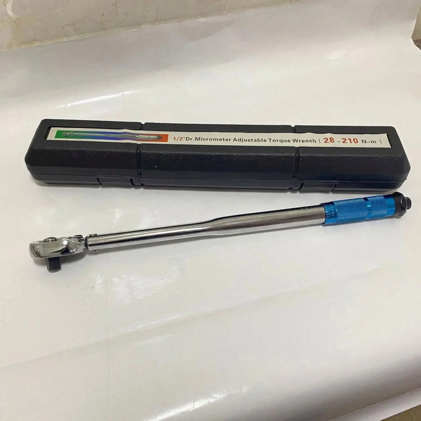 High Quality TEBAK Rachet Click Head Automatic Torque Wrench Set Spanner