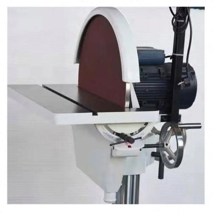 A TEBAK CX-18 Vertical Belt Sander,belt Disc Sander Machine,wood Sanding Machine Abrasive Belt Sander