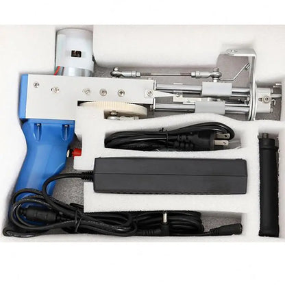 TEBAK 2 in 1 Cut Pile and Loop Pile Rug Tufting Gun Weaving Machine Carpet Hand Tissues Tufting Gun and Trimmer for Diy
