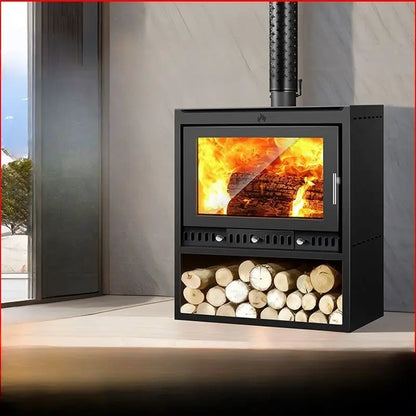 TEBAK Clean Wood Burning Metal Outdoor Fireplace Stoves Heater Easy  Wood Burning Stove for Sale