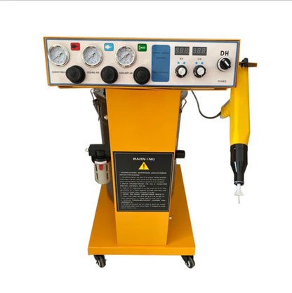 TEBAK Good Quality 220V Intelligent Antistatic Spraying Coating Machine Plastic Powder Gun Electrostatic Spraying Machine