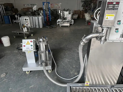 XSH-9 Semi-automatic Lifting and Lowering100/200/300KG Chemical Solvent Iron Drum Paint Coating Washing Liquid Filling Machine