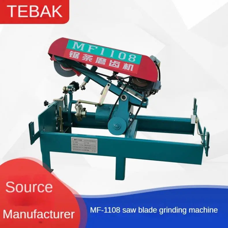 A TEBAK XJ-14 Automatic Woodworking Wood Saw Blade Sharpener Grinding Machine