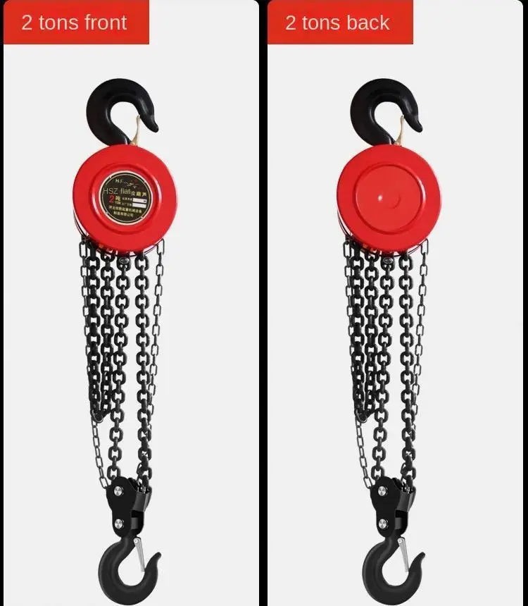 1-20 Ton Hand Chain Hoist Factory Wholesale Online Chain Hoist Hand Operated Chain Block