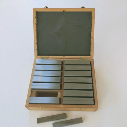TEBAK Machine Tools 100x4mm 9pairs Precision Parallel Set Parallelism: 0.005mm Parallel Bock Set Block Gauge Gage