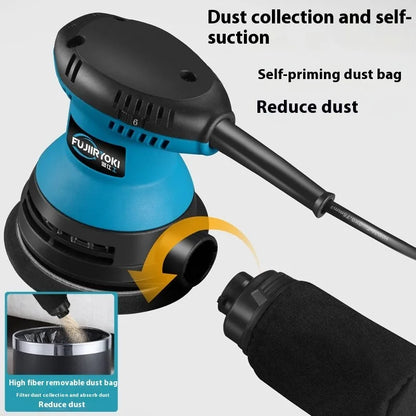 Tebak Model 6406 125mm 320W With Variable-speed 220V Electric Sanding Machine Orbital Sander Machine for Wood Working