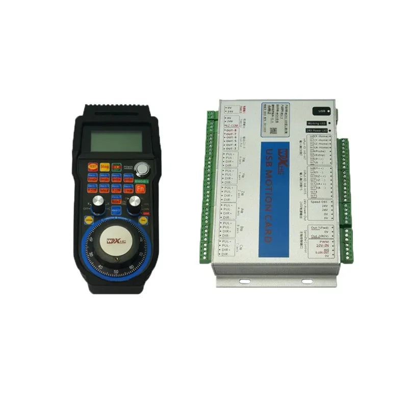 TEBAK CNC Mach3 Controller Ethernet Breakout Board MKX-ET Specialfication 3/4/6 Axis WHB04B-4/6 Wireless Handhotel 2000KHz