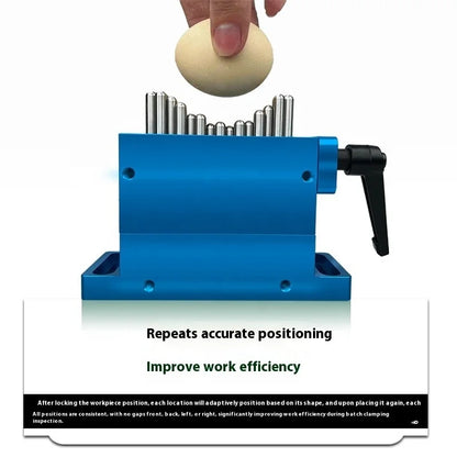 30x79MM Flexible Fixture Universal Clamp CNC Assembly Flexible Claw Stainless Steel Flexible Clamp For CNC Marking Machine